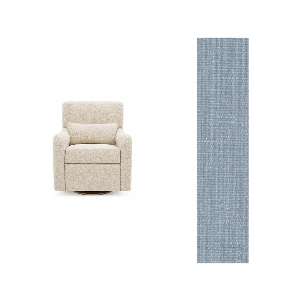 Teddy Power Gliding Swivel Nursery Recliner G737