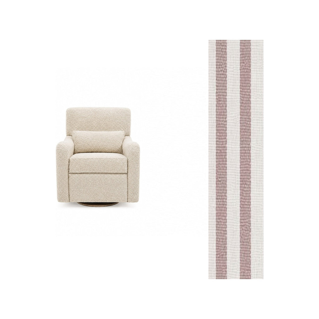 Teddy Power Gliding Swivel Nursery Recliner G737