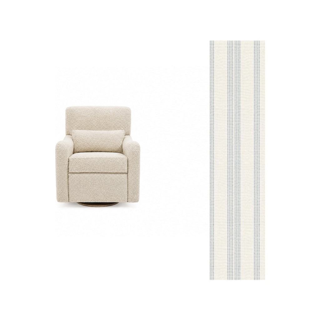 Teddy Power Gliding Swivel Nursery Recliner G737