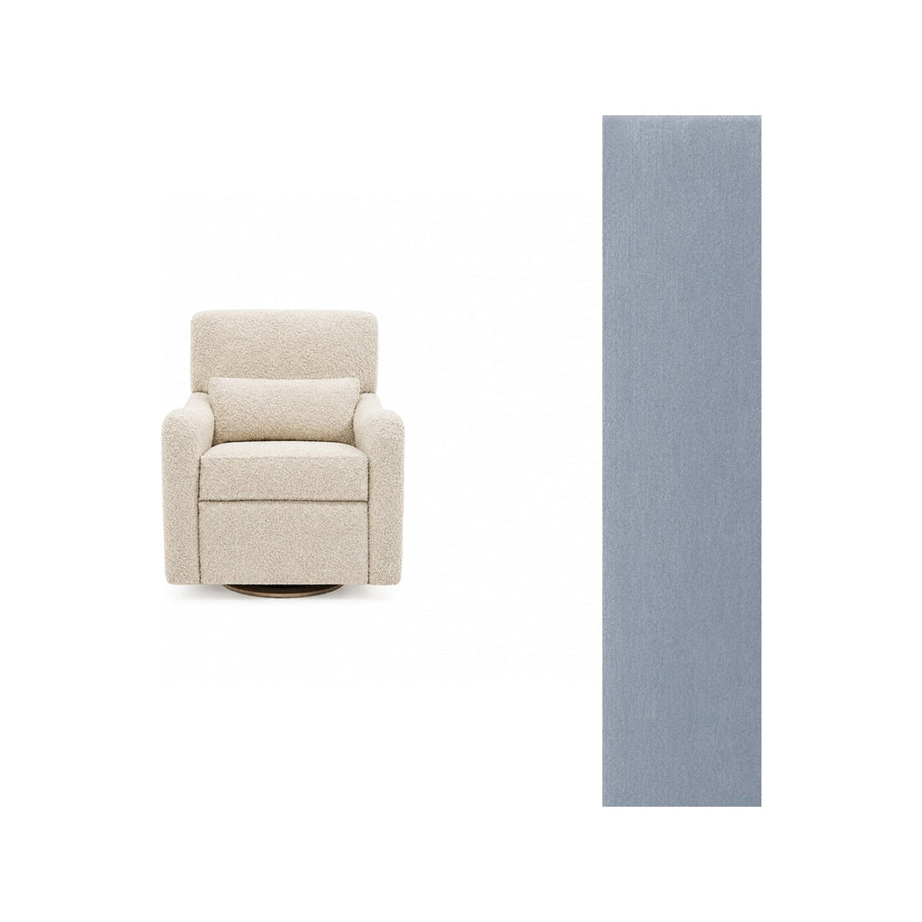 Teddy Power Gliding Swivel Nursery Recliner G737