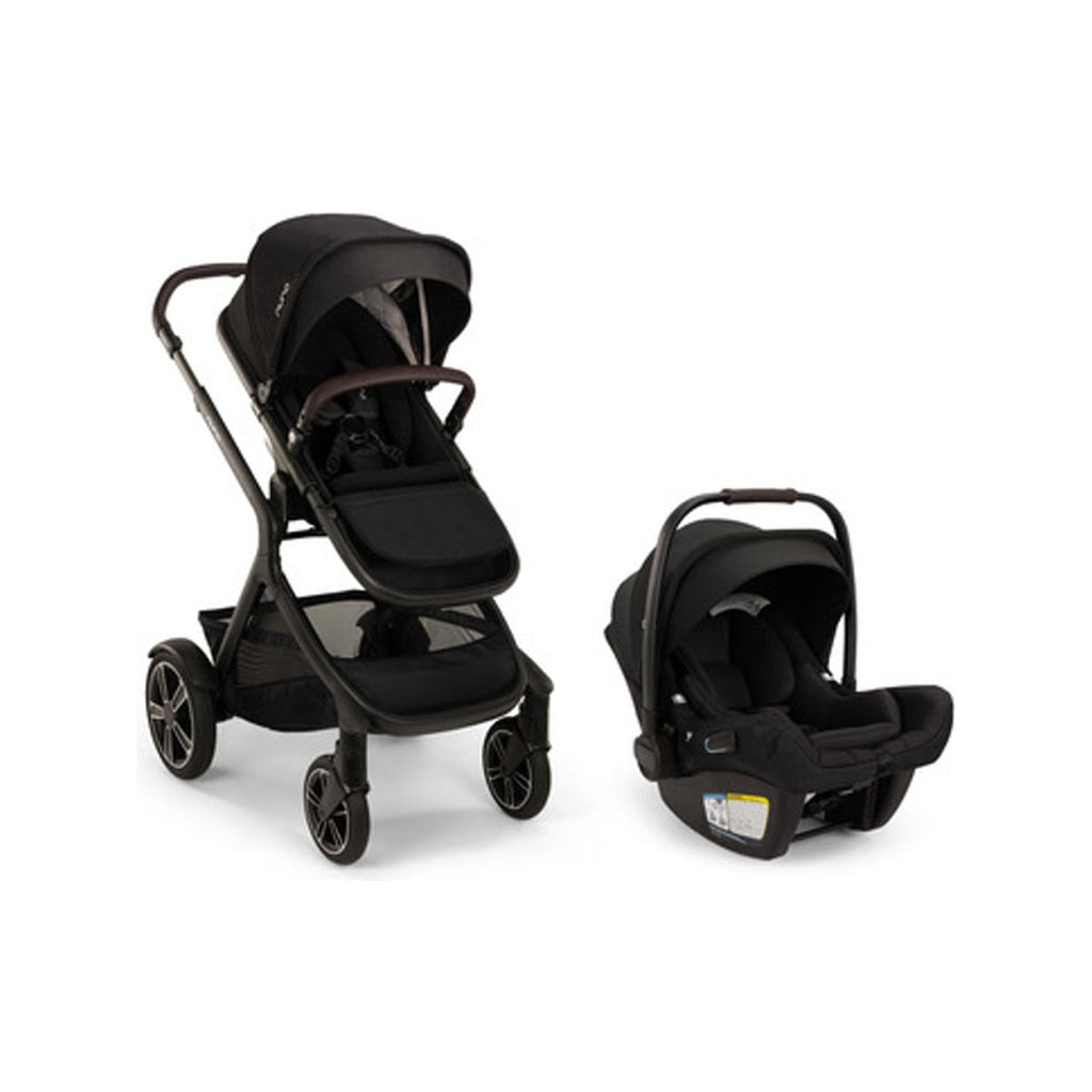Travel System Stroller with Car Seat - Caviar/Chocolate X27686