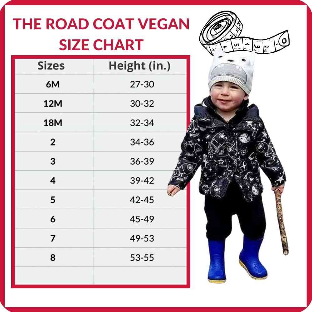 Car Seat Coat Vegan - Rocketship Print B401