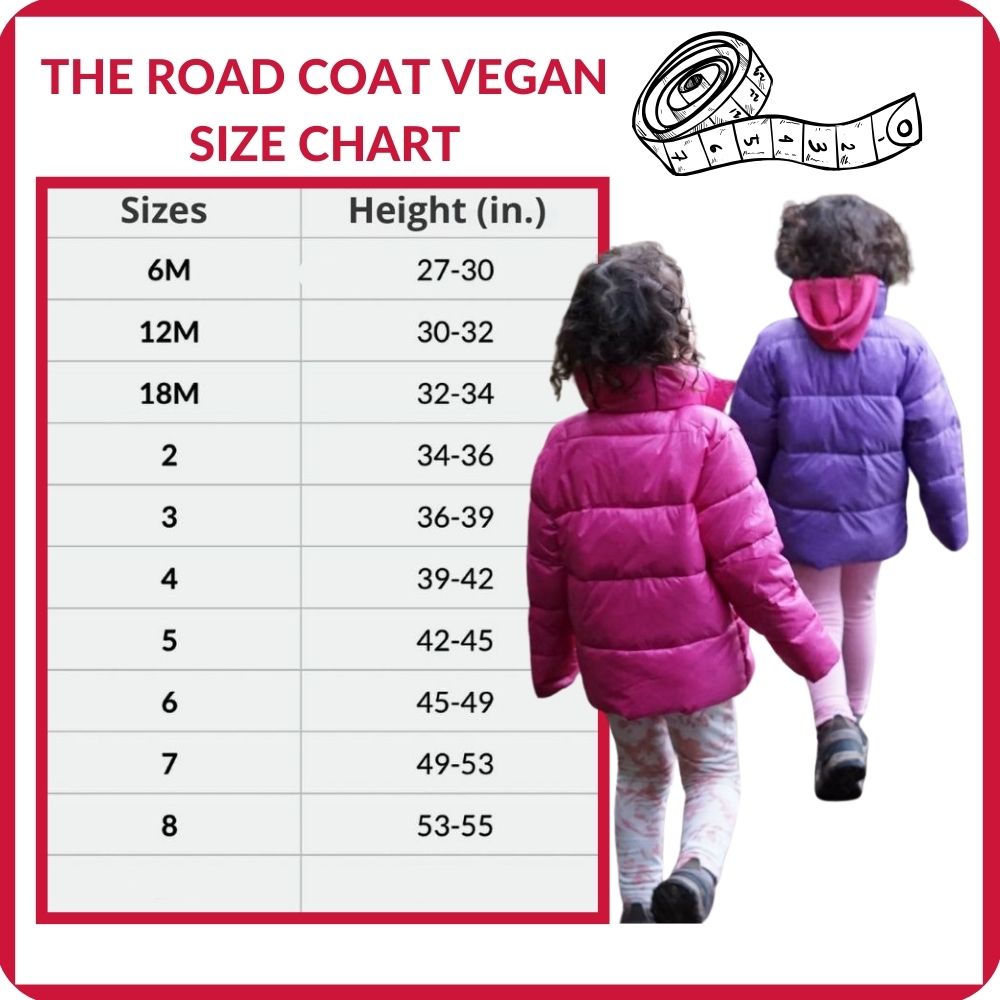 Vegan Car Seat Coat - Purple P926
