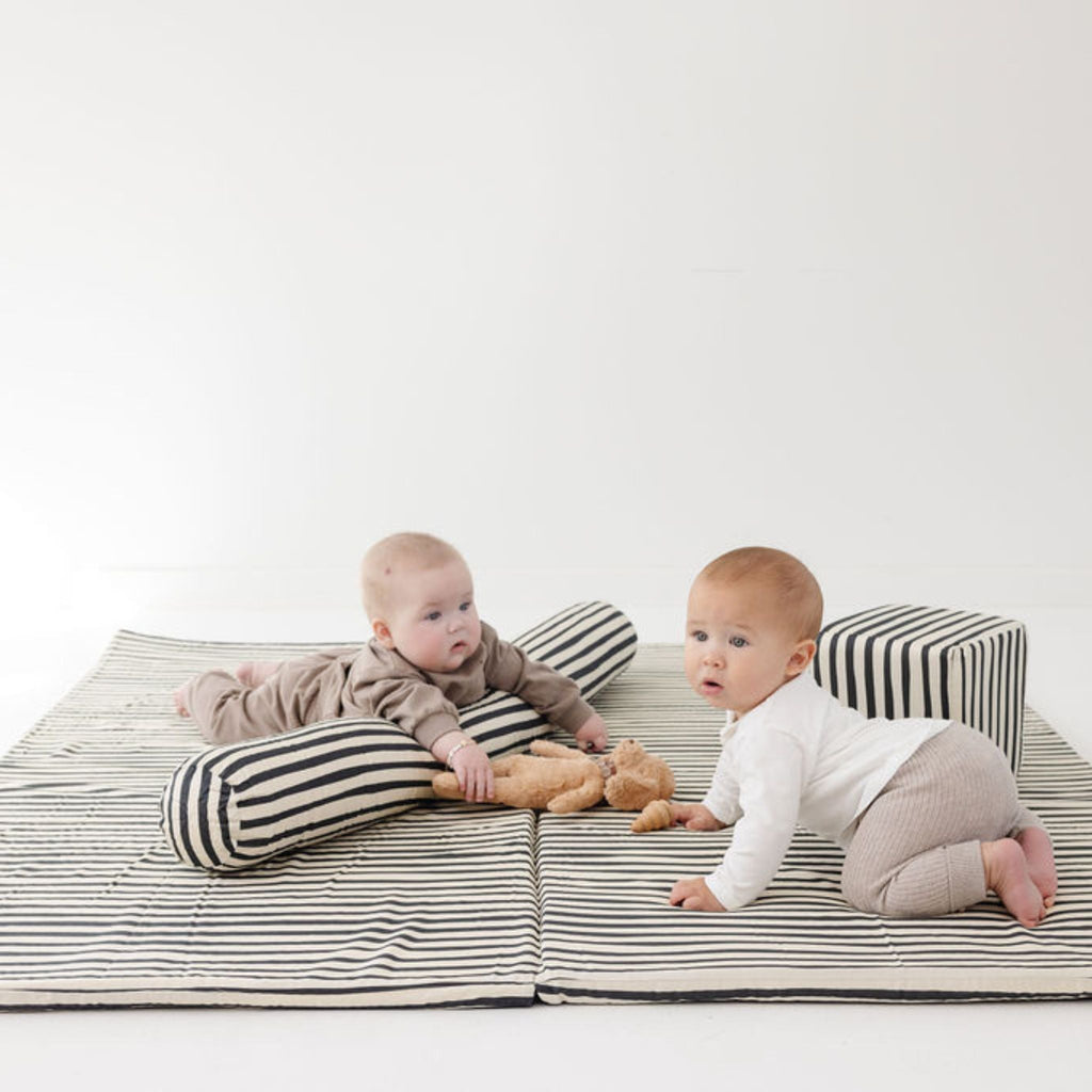 Organic Cotton Striped Kids Mat V185