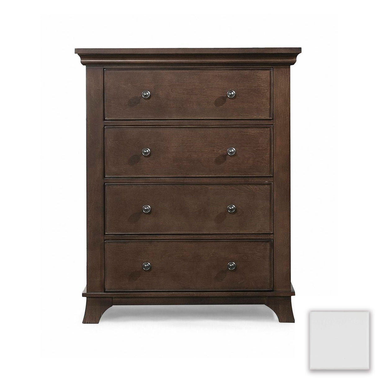 4 Drawer Dresser in White R904