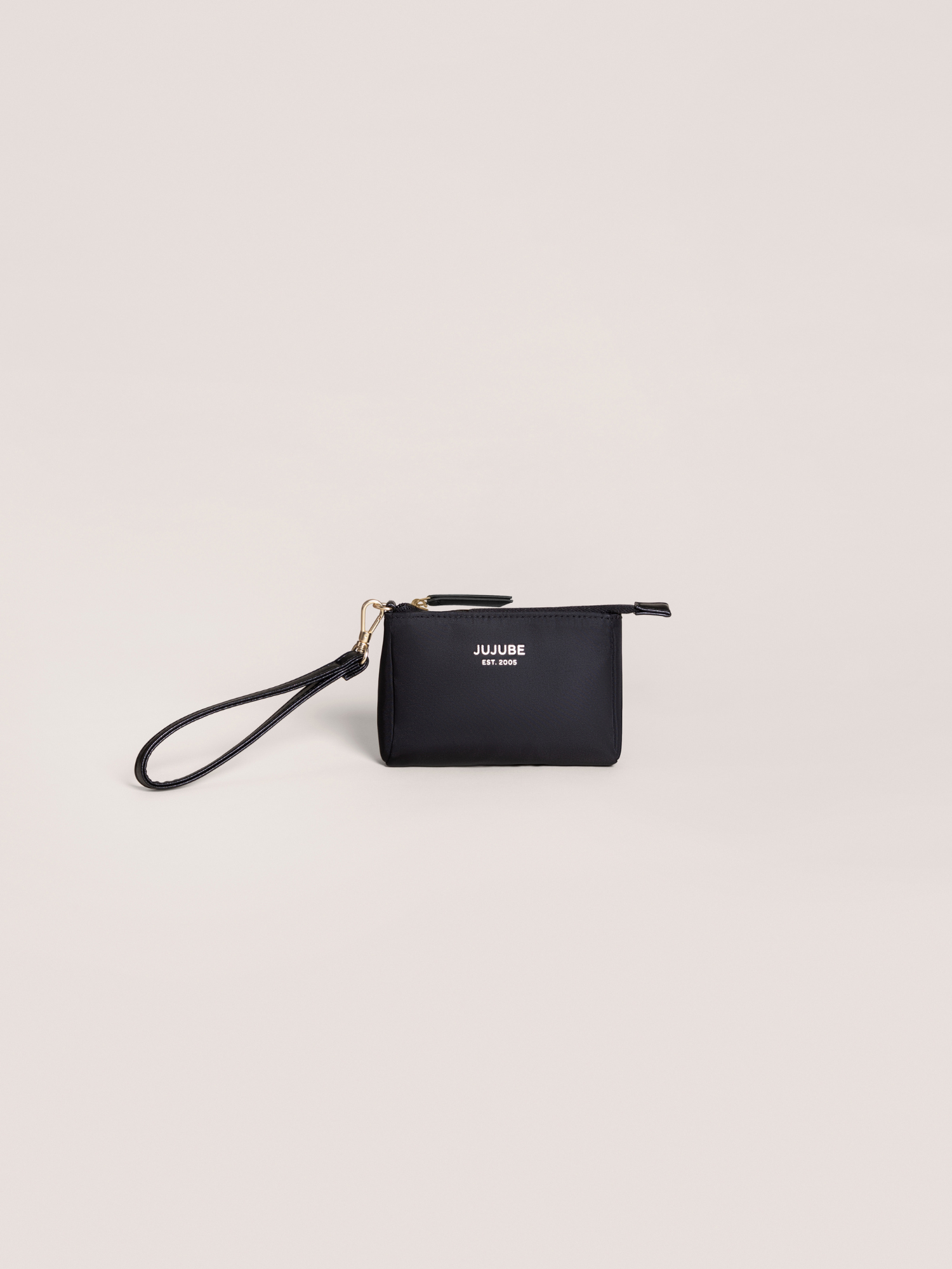 3-Piece Pouch Clutch Purse Set - Black V564