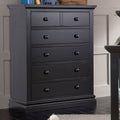 5 Drawer Chest in Black Y97411