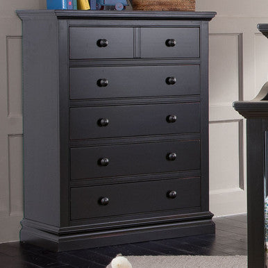 5 Drawer Chest in Black I3583