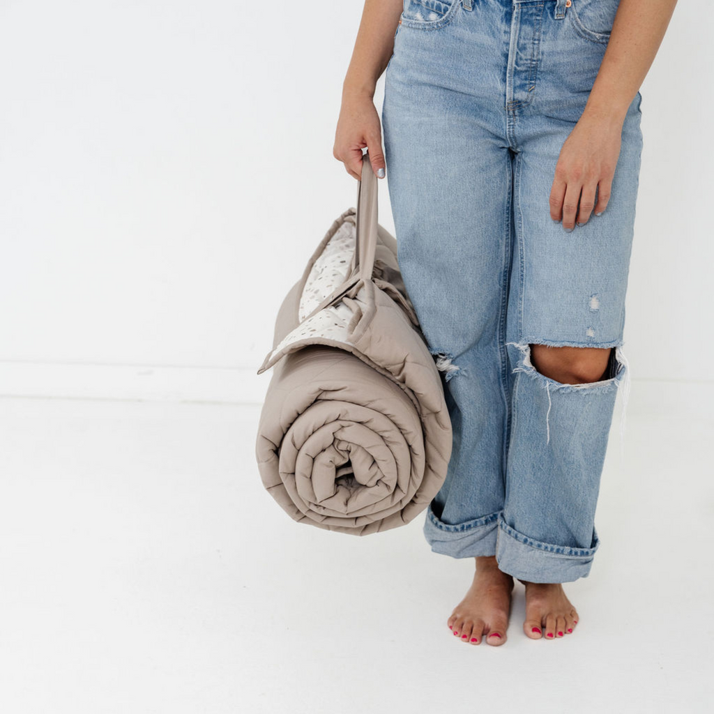 Terrazzo Chalk Picnic Blanket Q189