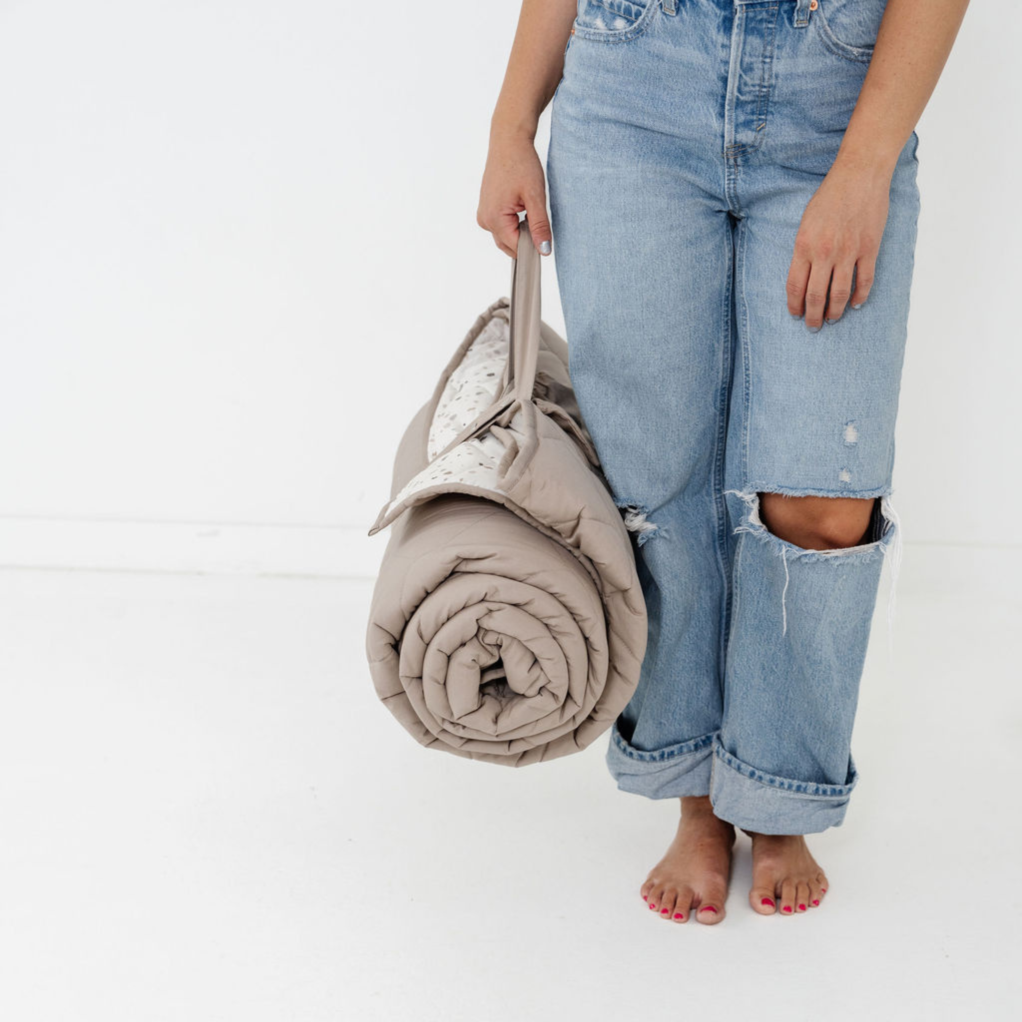 Terrazzo Chalk Picnic Blanket Q189