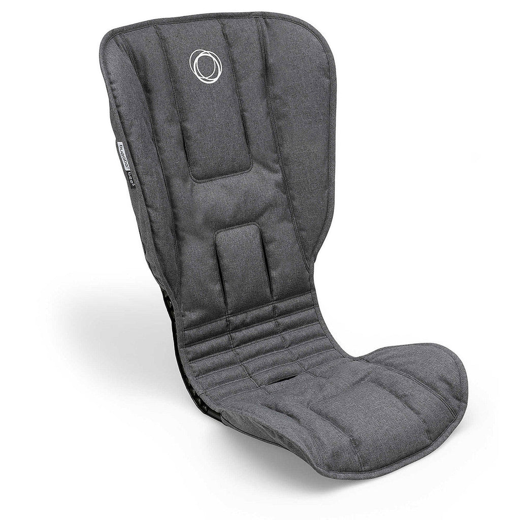 Grey Melange Stroller Seat Fabric D3191