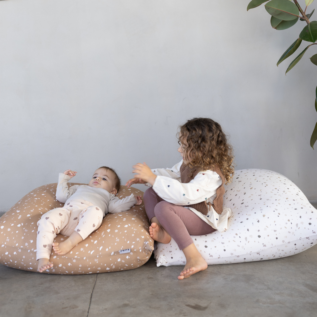 Terrazzo Chalk Bean Bag Q6185