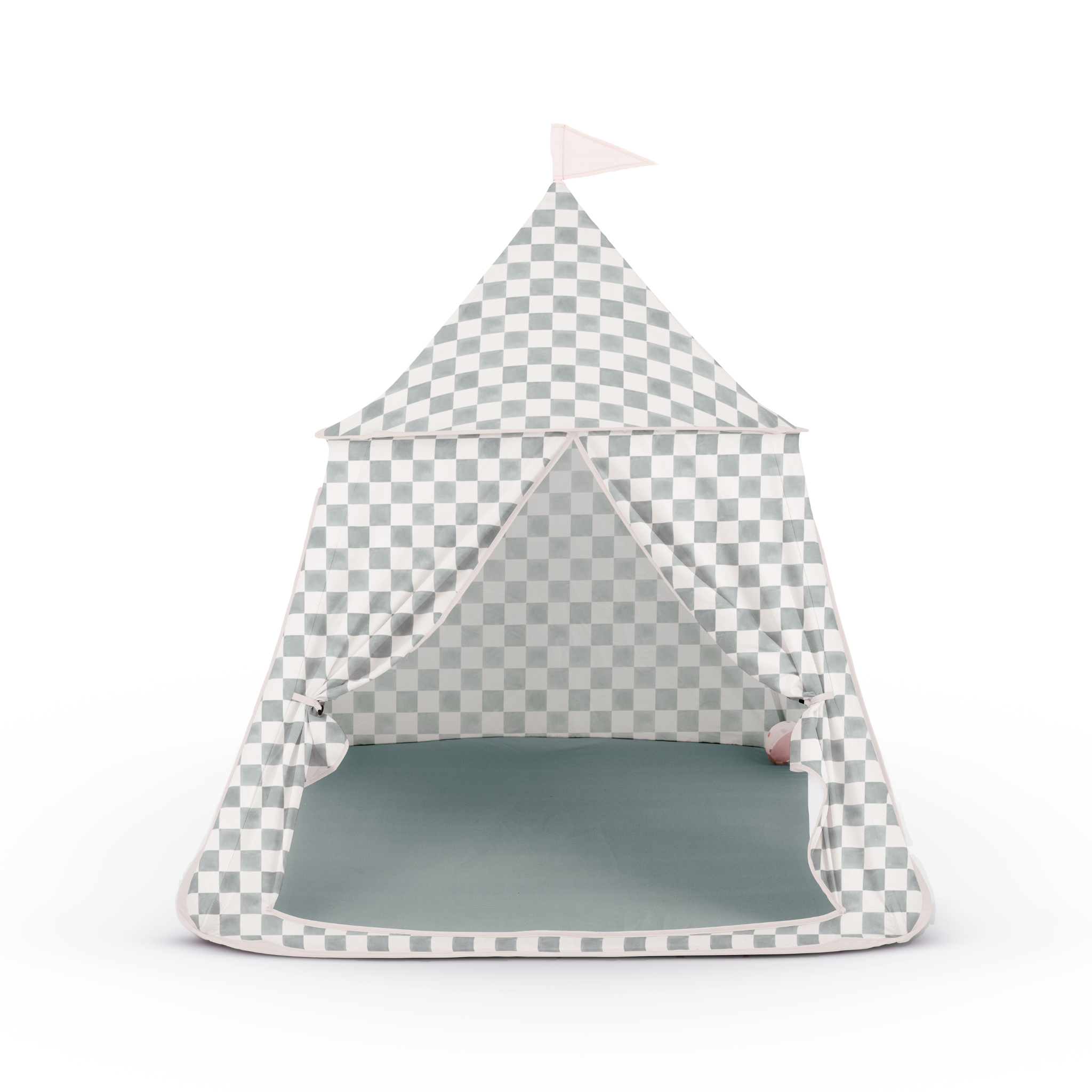 Kids Checker Matcha Play Tent Y622