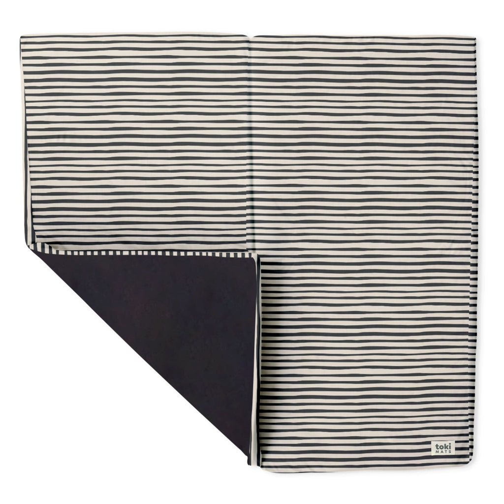 Organic Cotton Striped Kids Mat V185