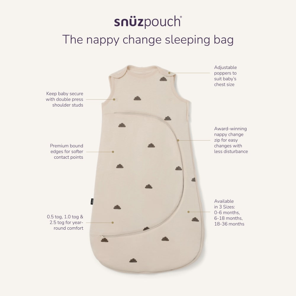 Blush Dot Sleeping Bag O755