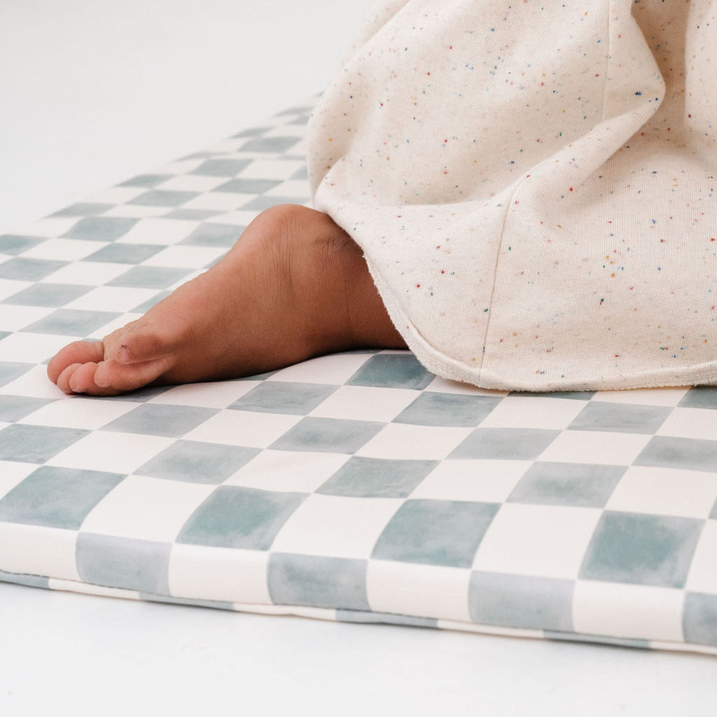 Checker Matcha Vegan Leather Mat C40001