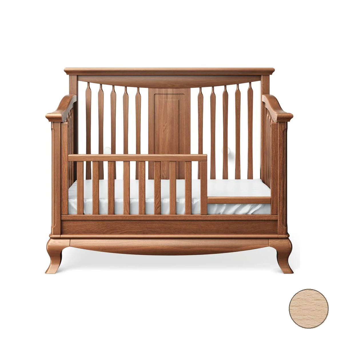 Convertible Crib with Open Back Z4107