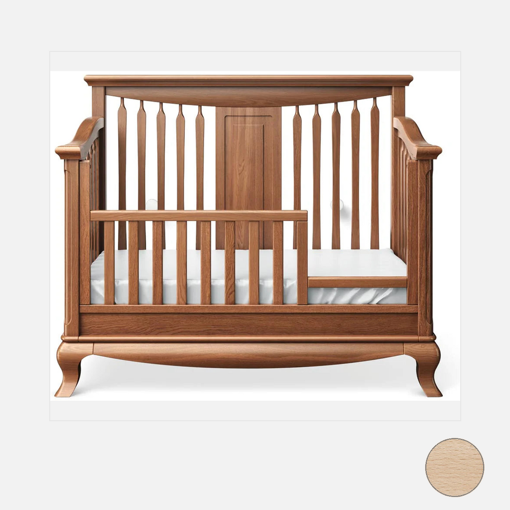Convertible Crib with Open Back Z4107