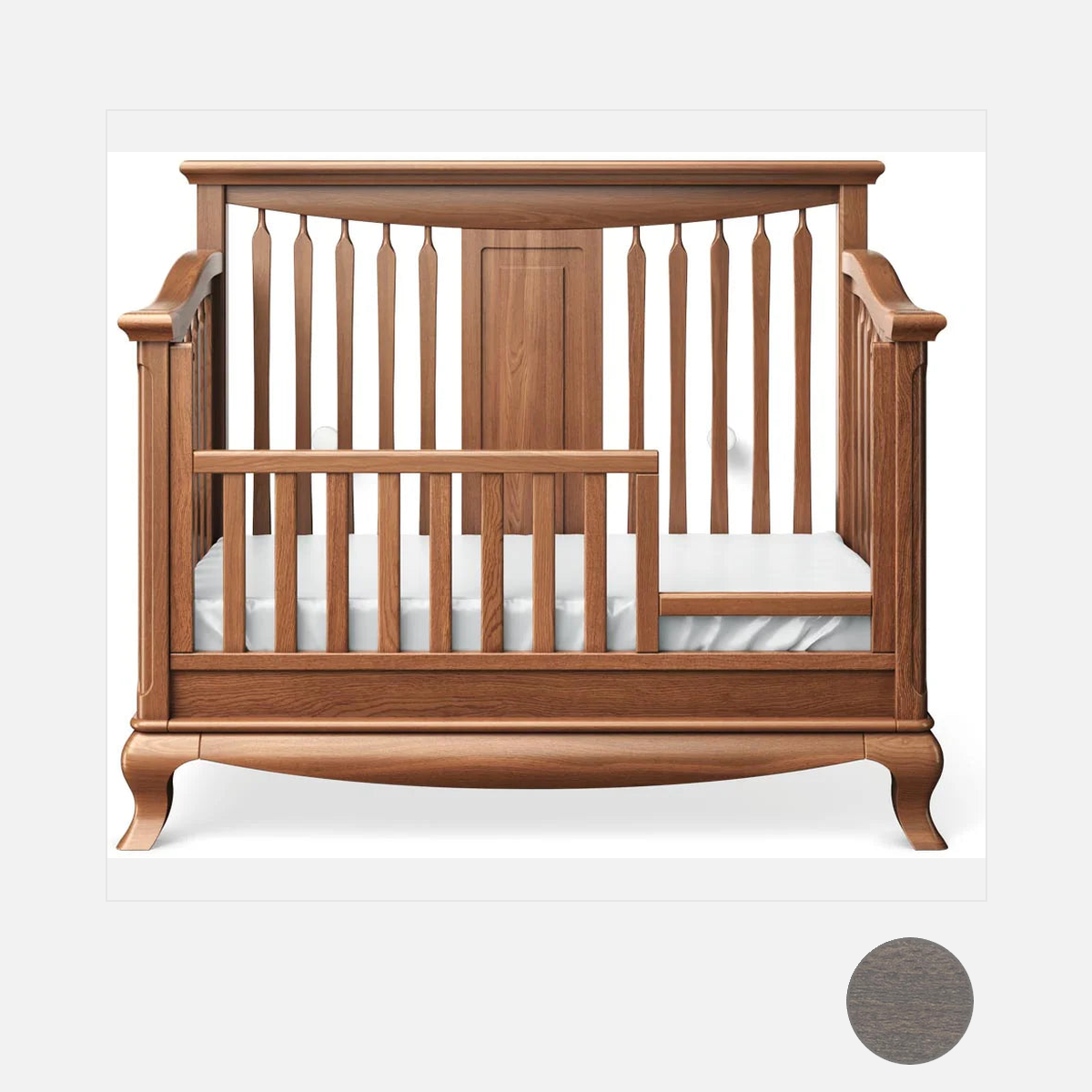 Convertible Crib with Open Back Z4107