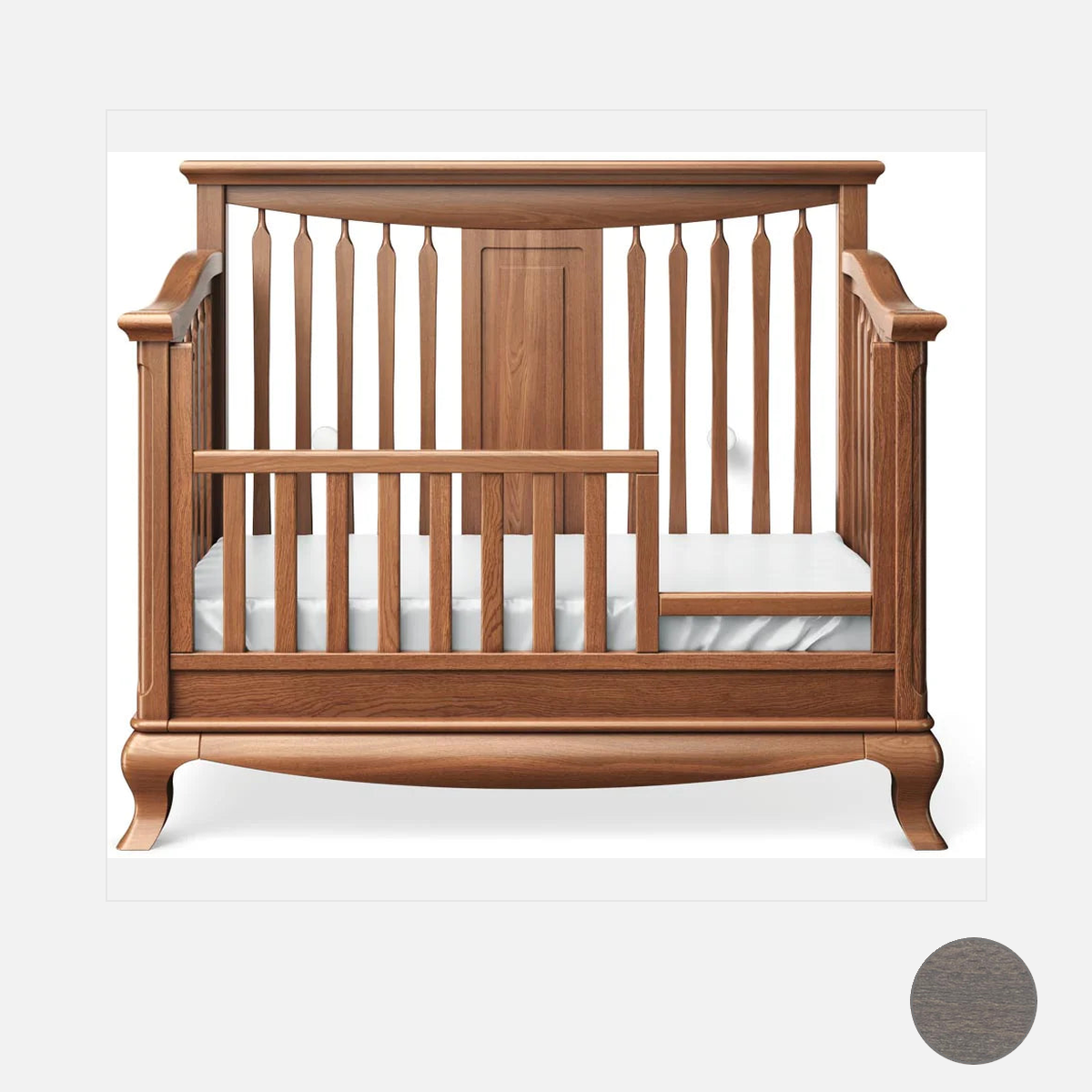 Convertible Crib with Open Back Z4107