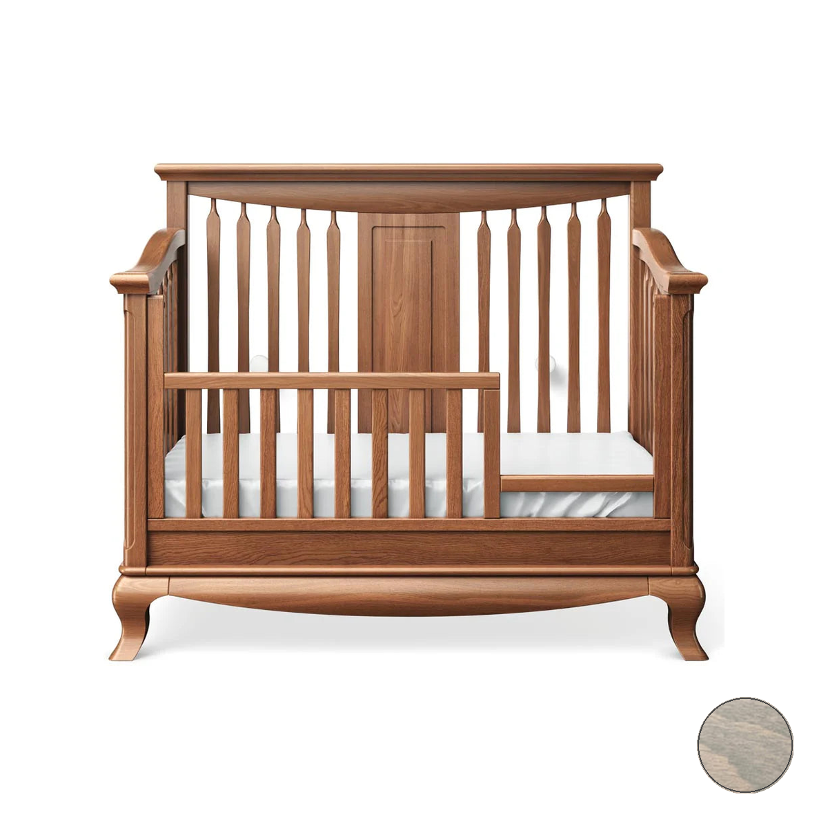 Convertible Crib with Open Back Z4107
