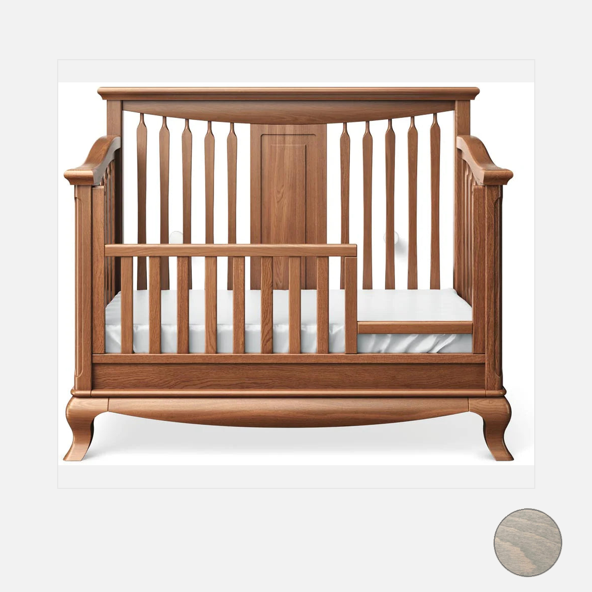 Convertible Crib with Open Back Z4107