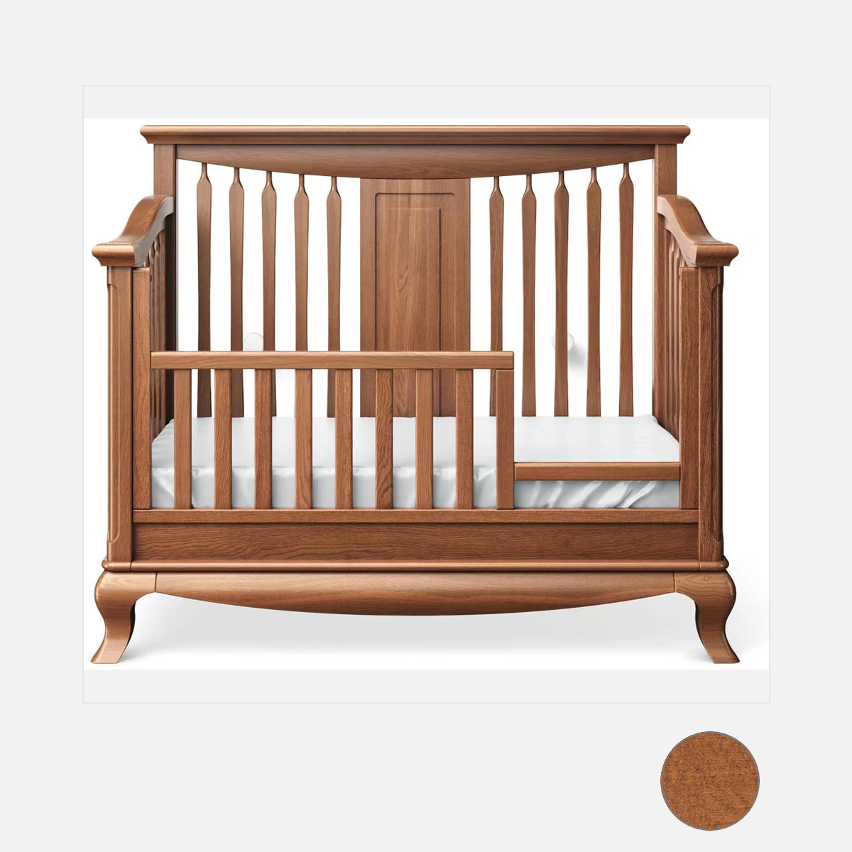 Convertible Crib with Open Back Z4107