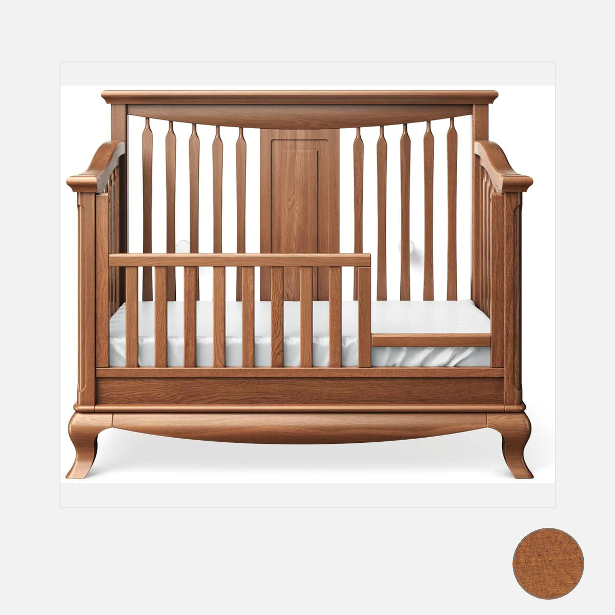 Convertible Crib with Open Back Z4107