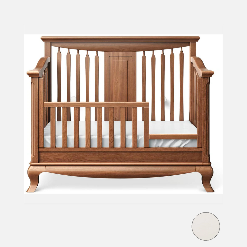 Convertible Crib with Open Back Z4107