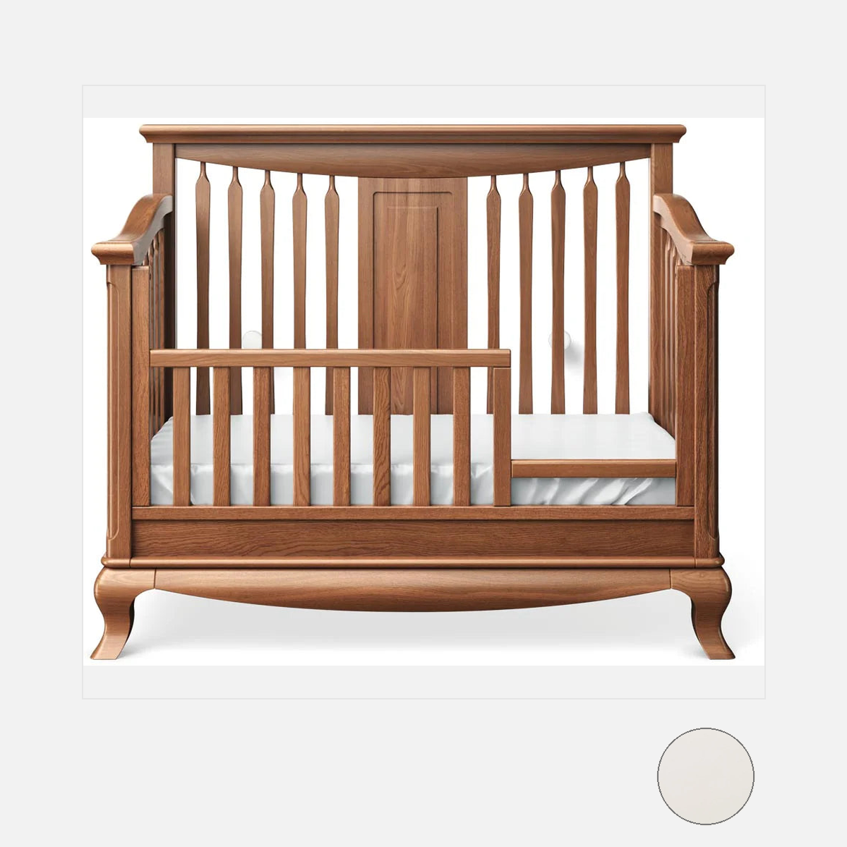 Convertible Crib with Open Back Z4107