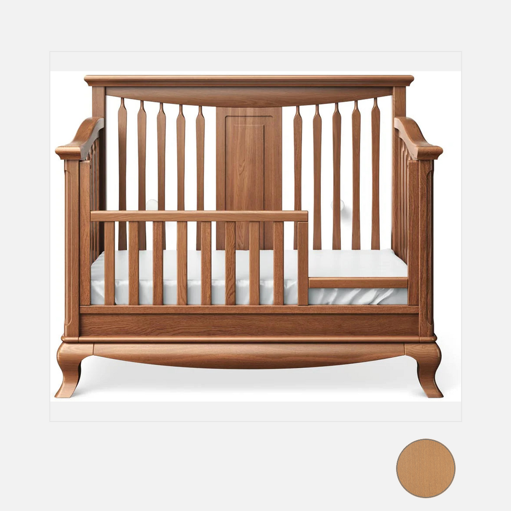 Convertible Crib with Open Back Z4107