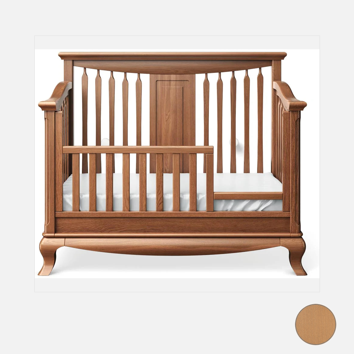 Convertible Crib with Open Back Z4107