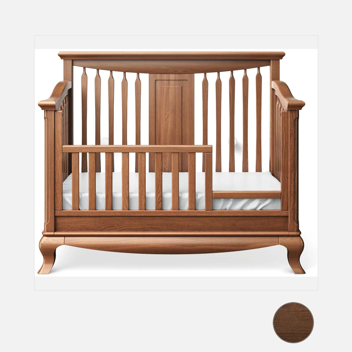 Convertible Crib with Open Back Z4107