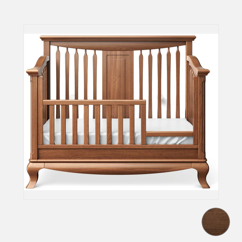Convertible Crib with Open Back Z4107