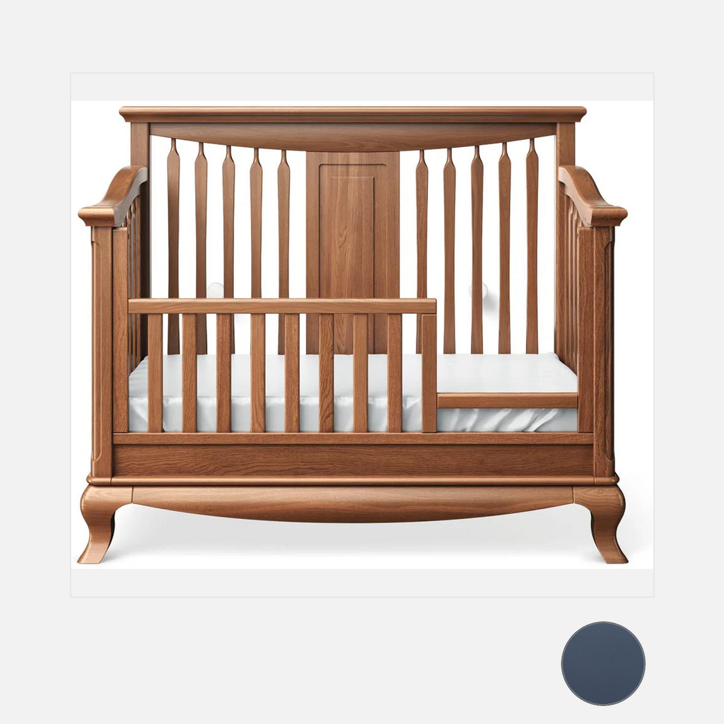 Convertible Crib with Open Back Z4107