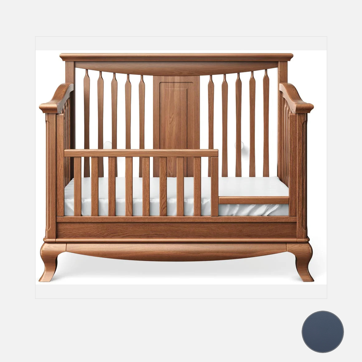 Convertible Crib with Open Back Z4107