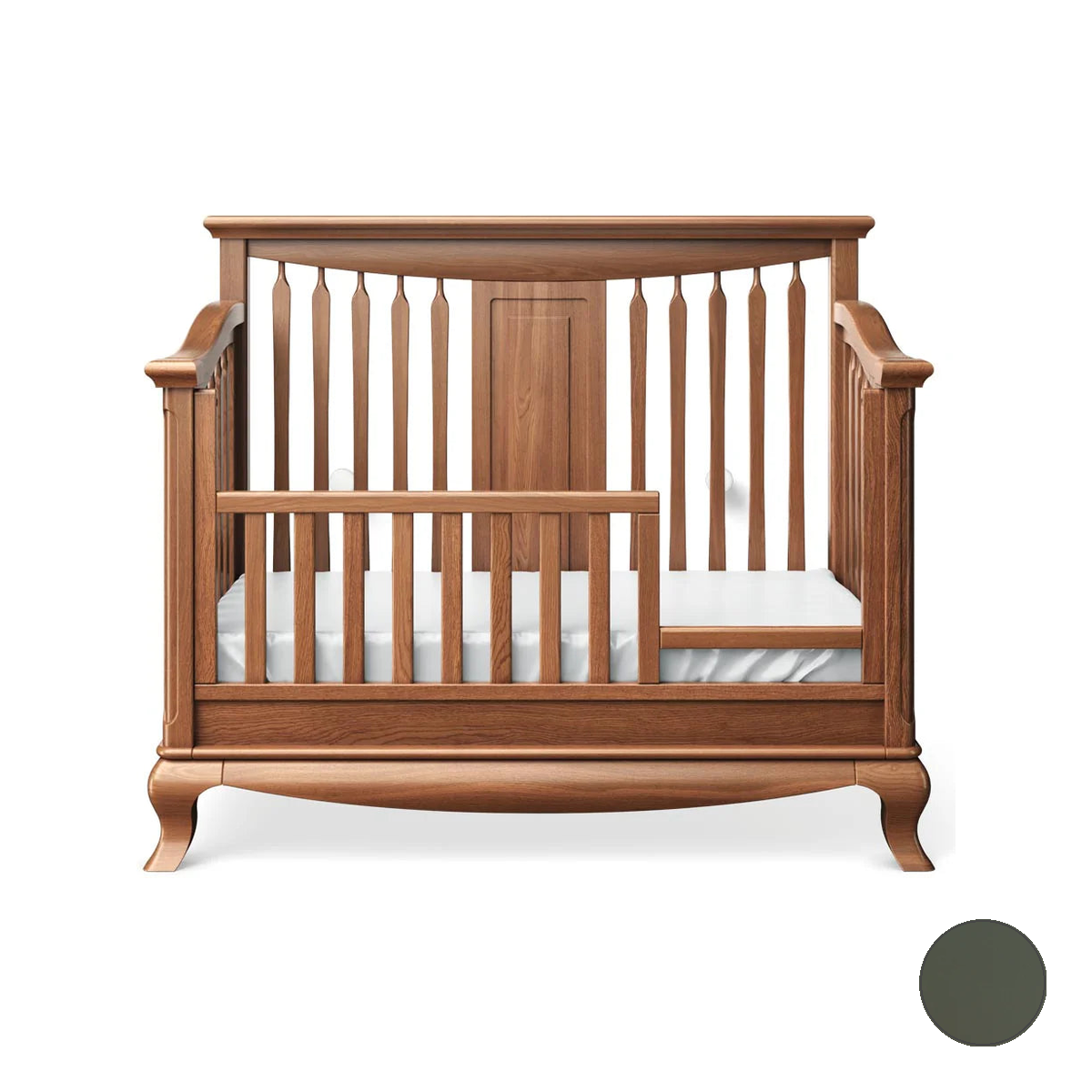 Convertible Crib with Open Back Z4107