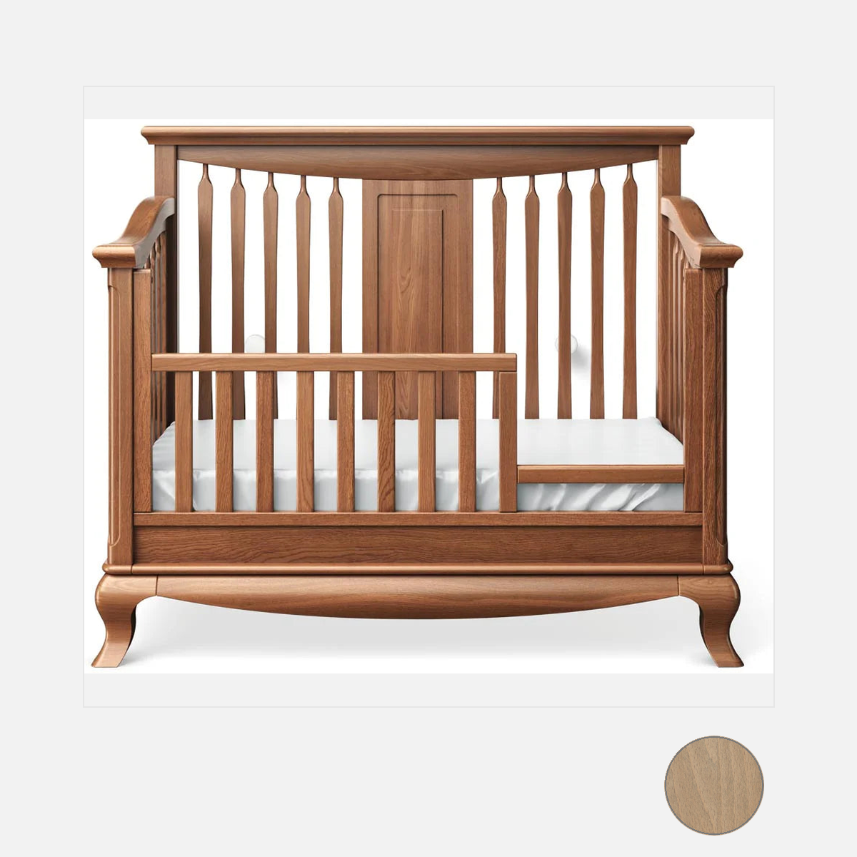 Convertible Crib with Open Back Z4107