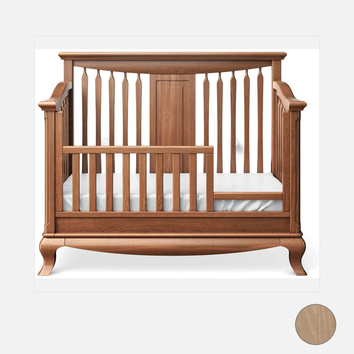 Convertible Crib with Open Back Z4107