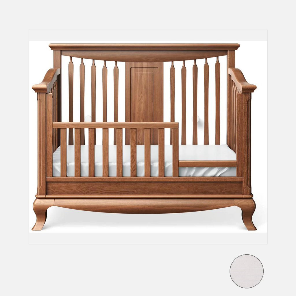 Convertible Crib with Open Back Z4107