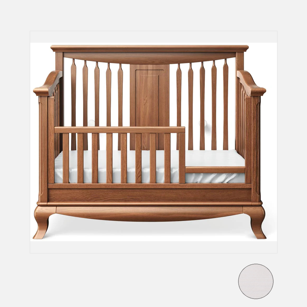 Convertible Crib with Open Back Z4107