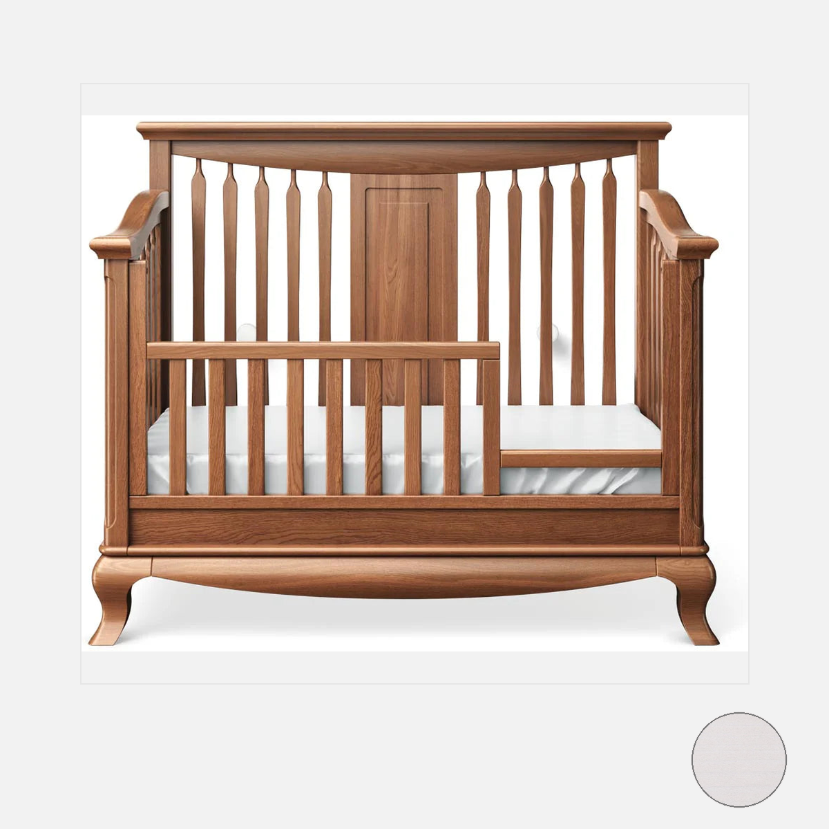 Convertible Crib with Open Back Z4107