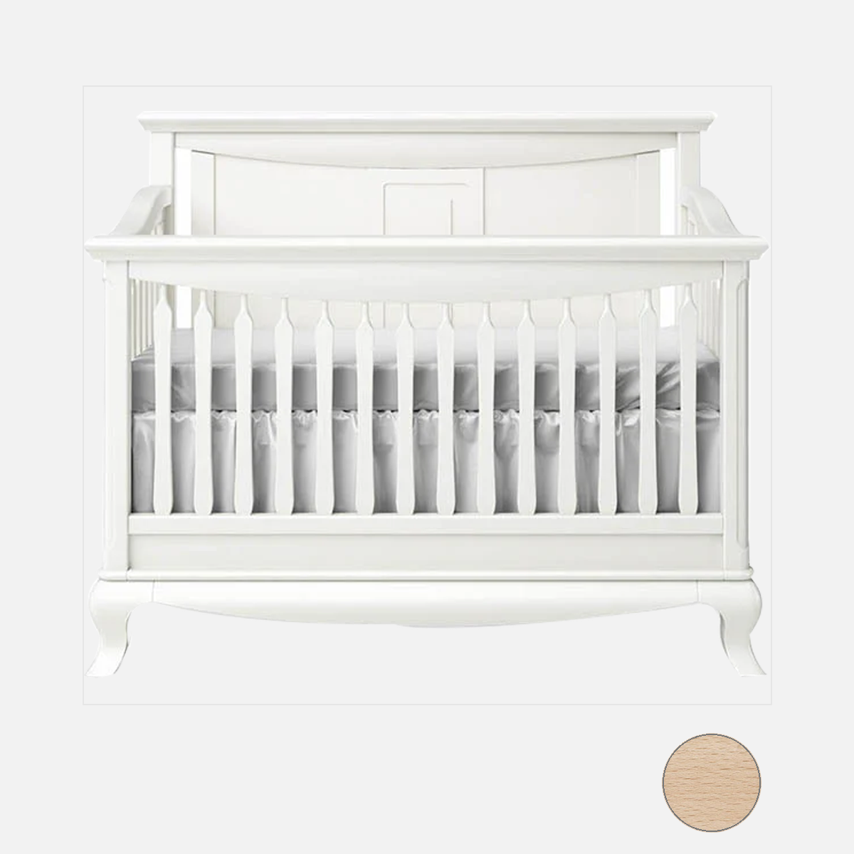 Convertible Crib with Solid Panel U184