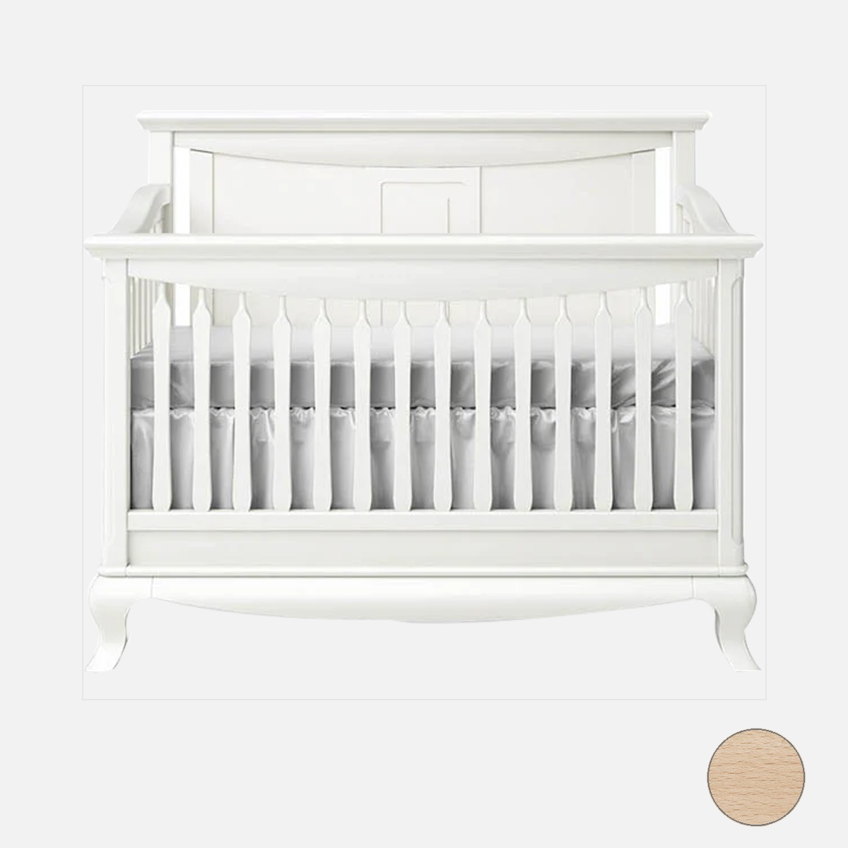 Convertible Crib with Solid Panel U184