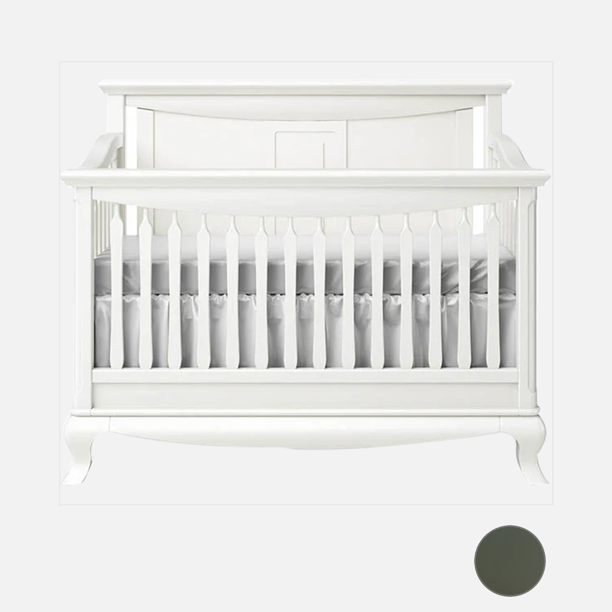 Convertible Crib with Solid Panel U184