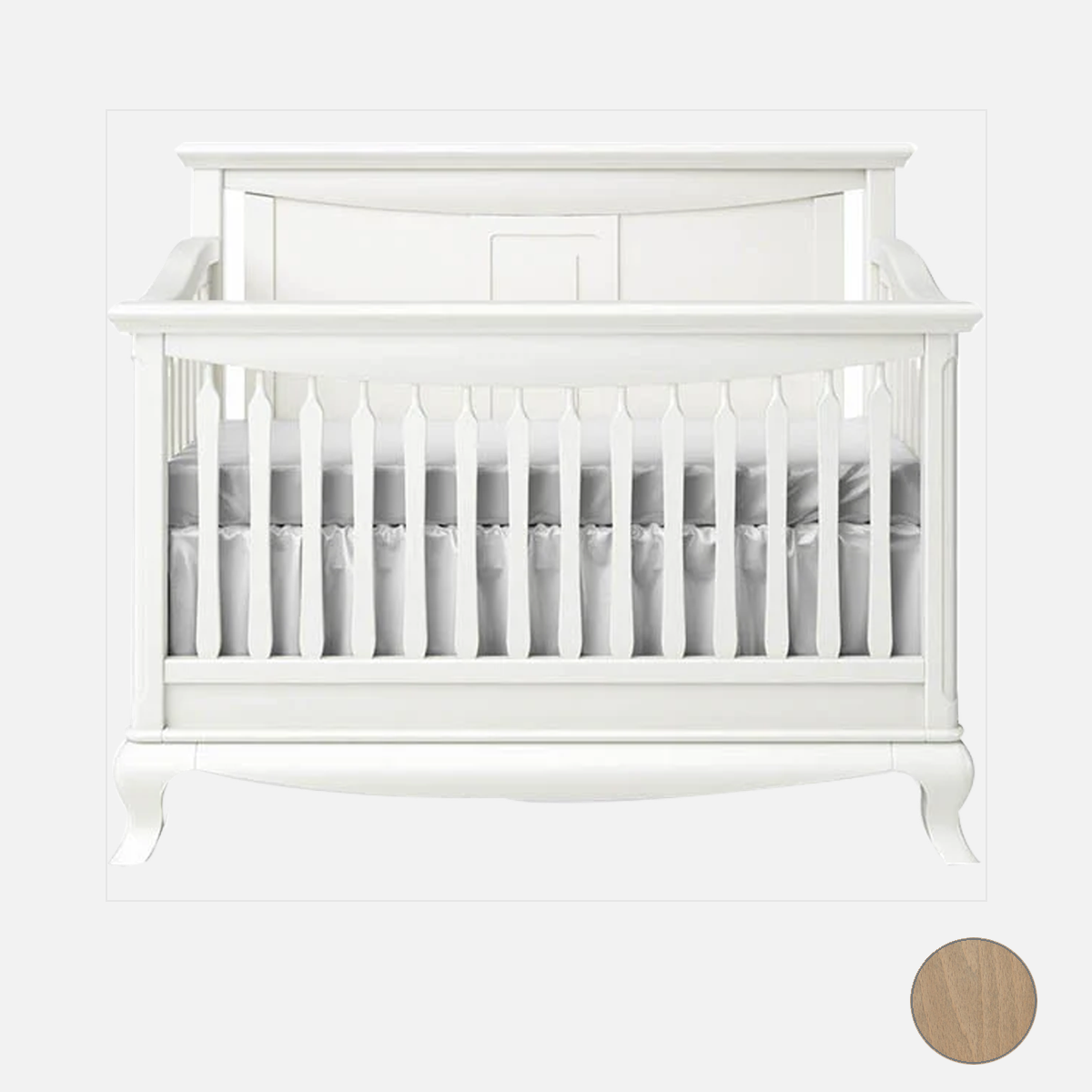 Convertible Crib with Solid Panel U184