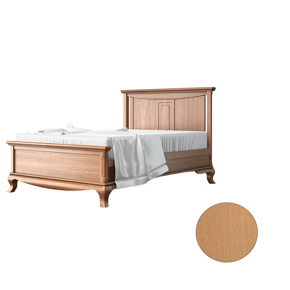 Full Bed with Solid Panel L6285