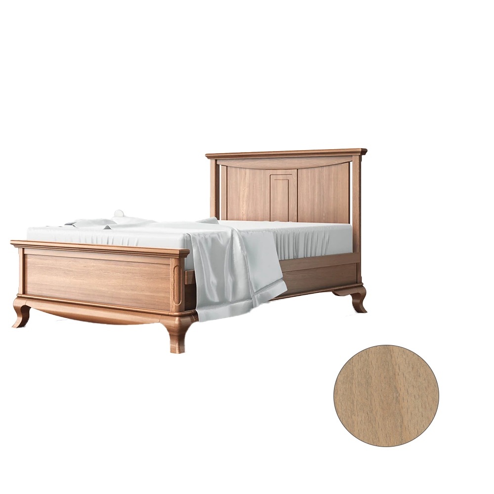 Full Bed with Solid Panel L6285