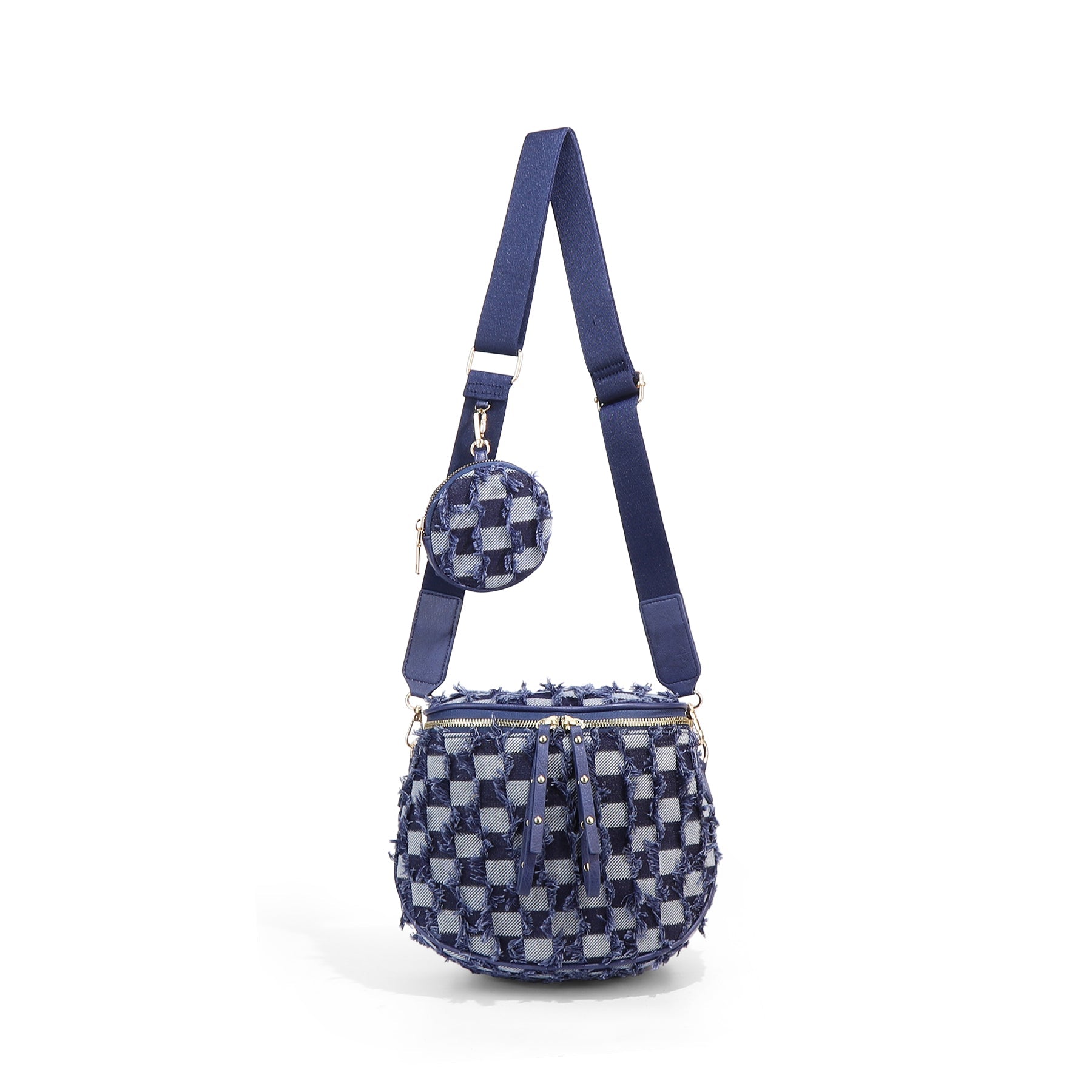 Ounamei Large Crossbody Bag for Women | Multi-Style Bag with Coin Pouch for Travel & Daily Use
