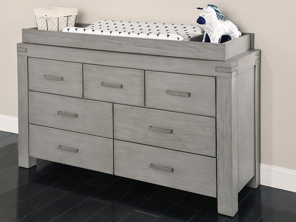 Changing Topper in Rustic Gray O575